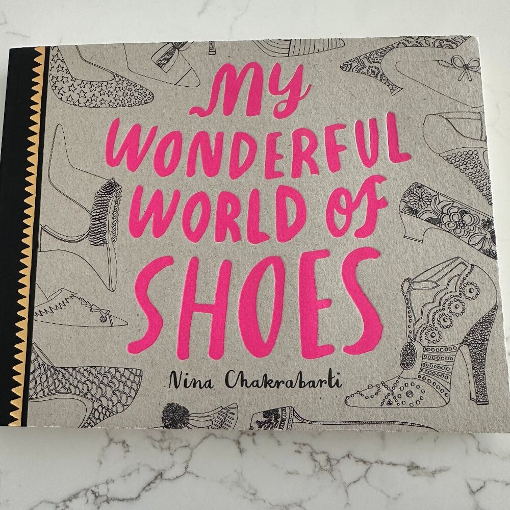 NWOT My Wonderful World Of Shoes Coloring Book